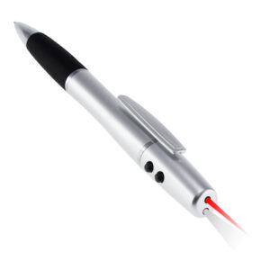 Bolígrafo plástico con LED y Puntero Láser - L150