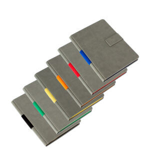 Cuaderno Gris cierre imantado - N33