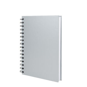 Cuaderno tapa dura plateada - N59