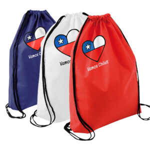 Mochila tipo Morral Vamos Chile - E38